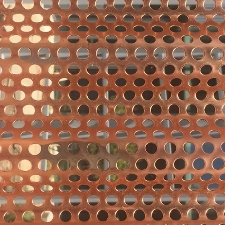 Powder Coated Perforated Metal Mesh factory